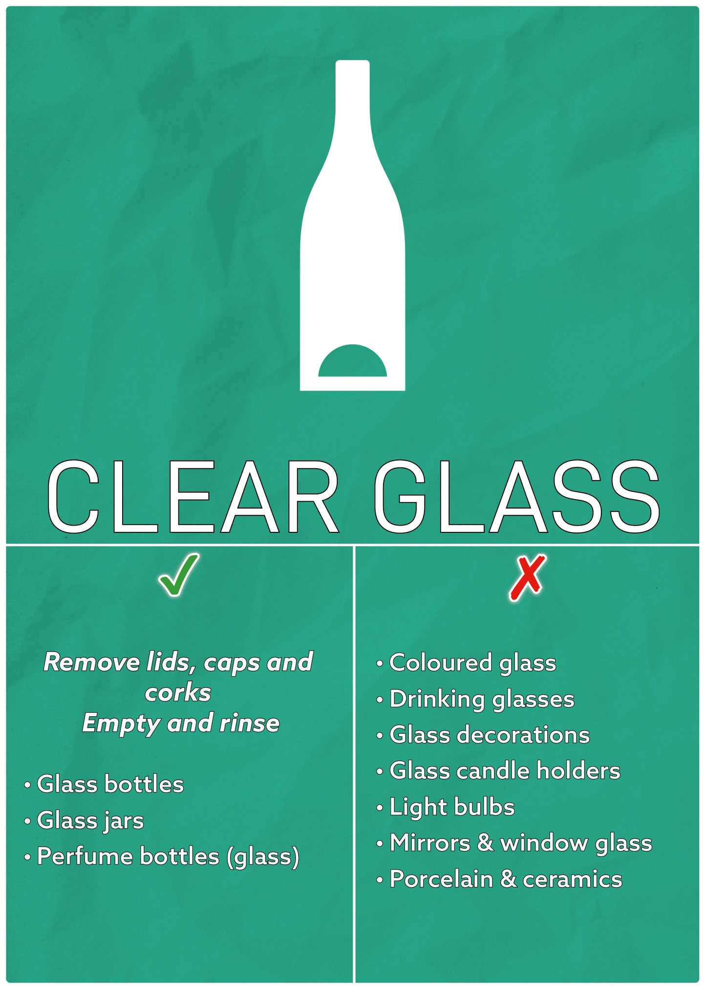 CLEAR GLASS