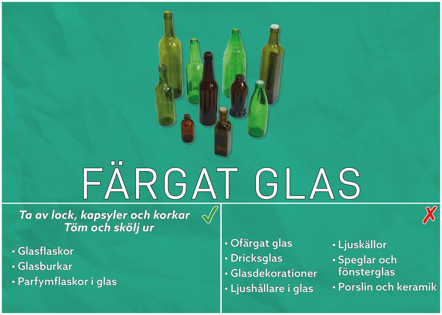 FÄRGAT GLAS