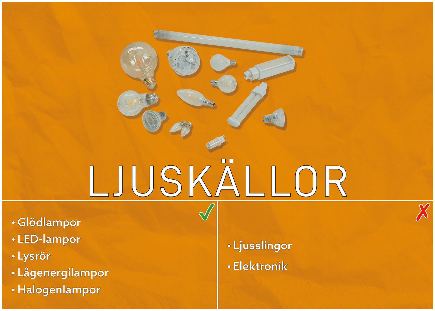 LJUSKÄLLOR