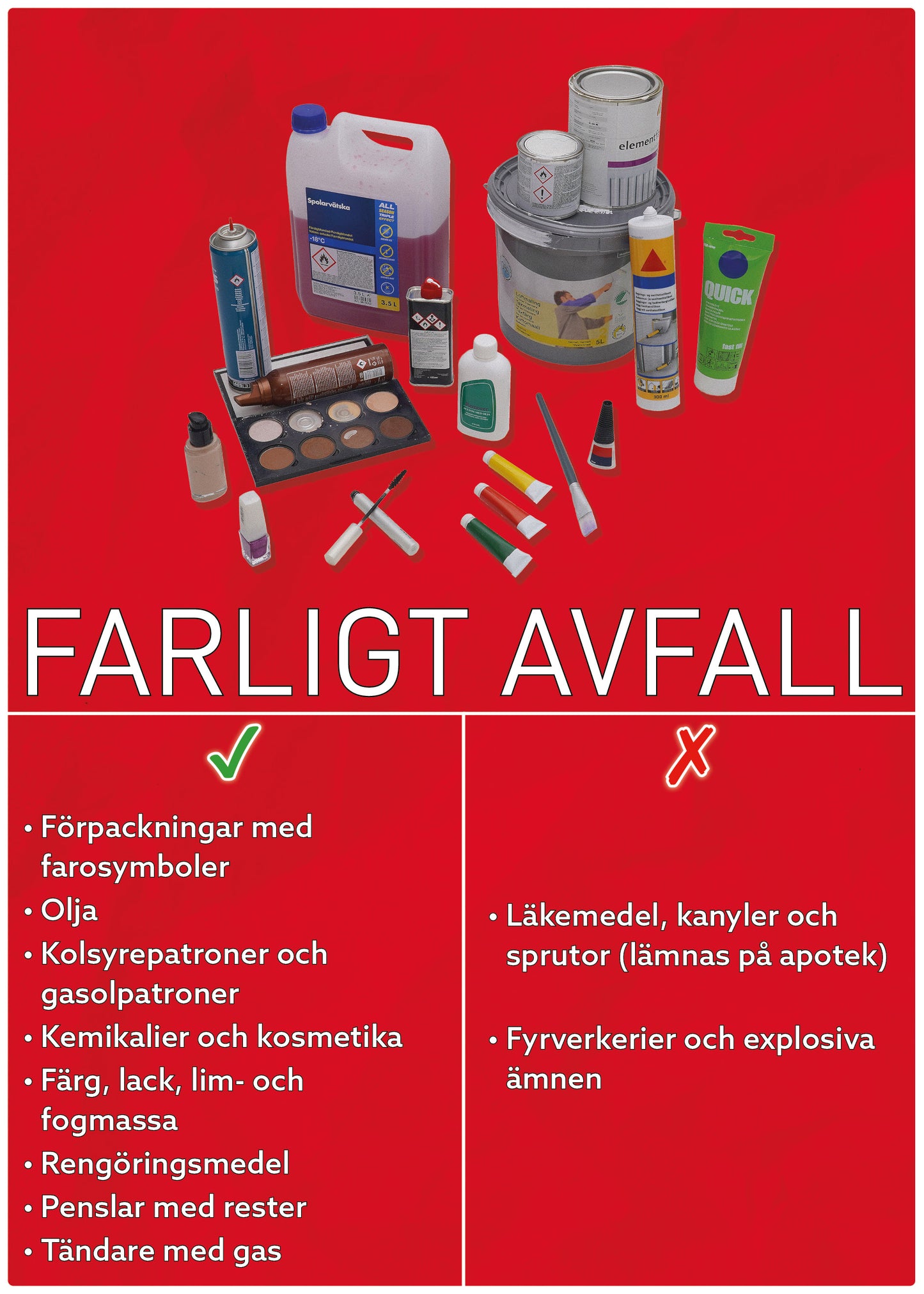 FARLIGT AVFALL