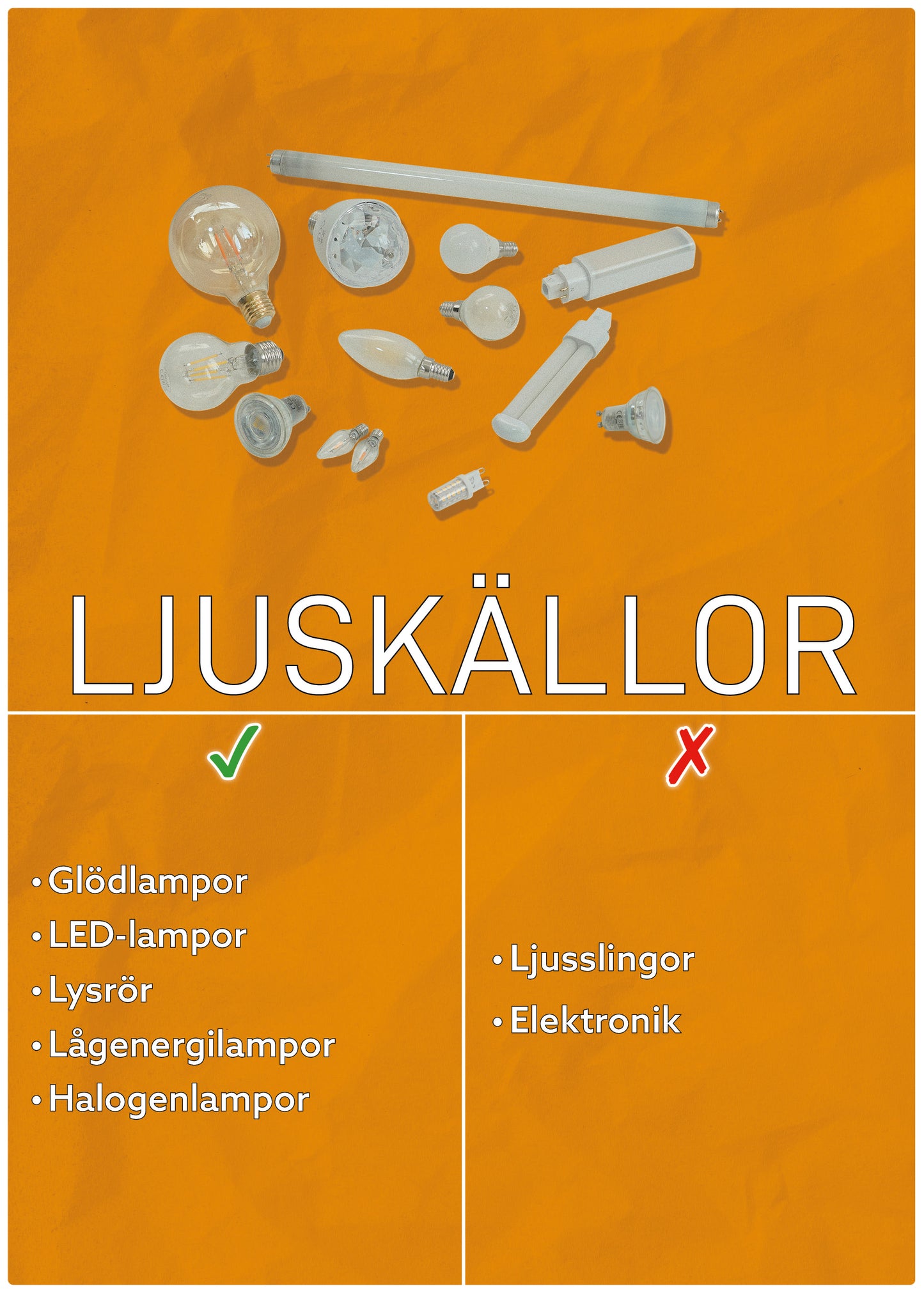 LJUSKÄLLOR