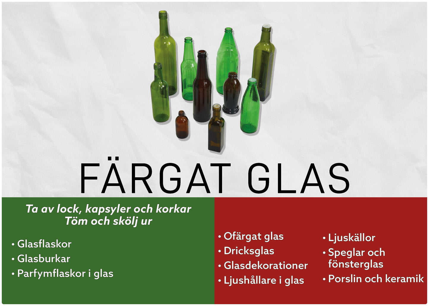 FÄRGAT GLAS