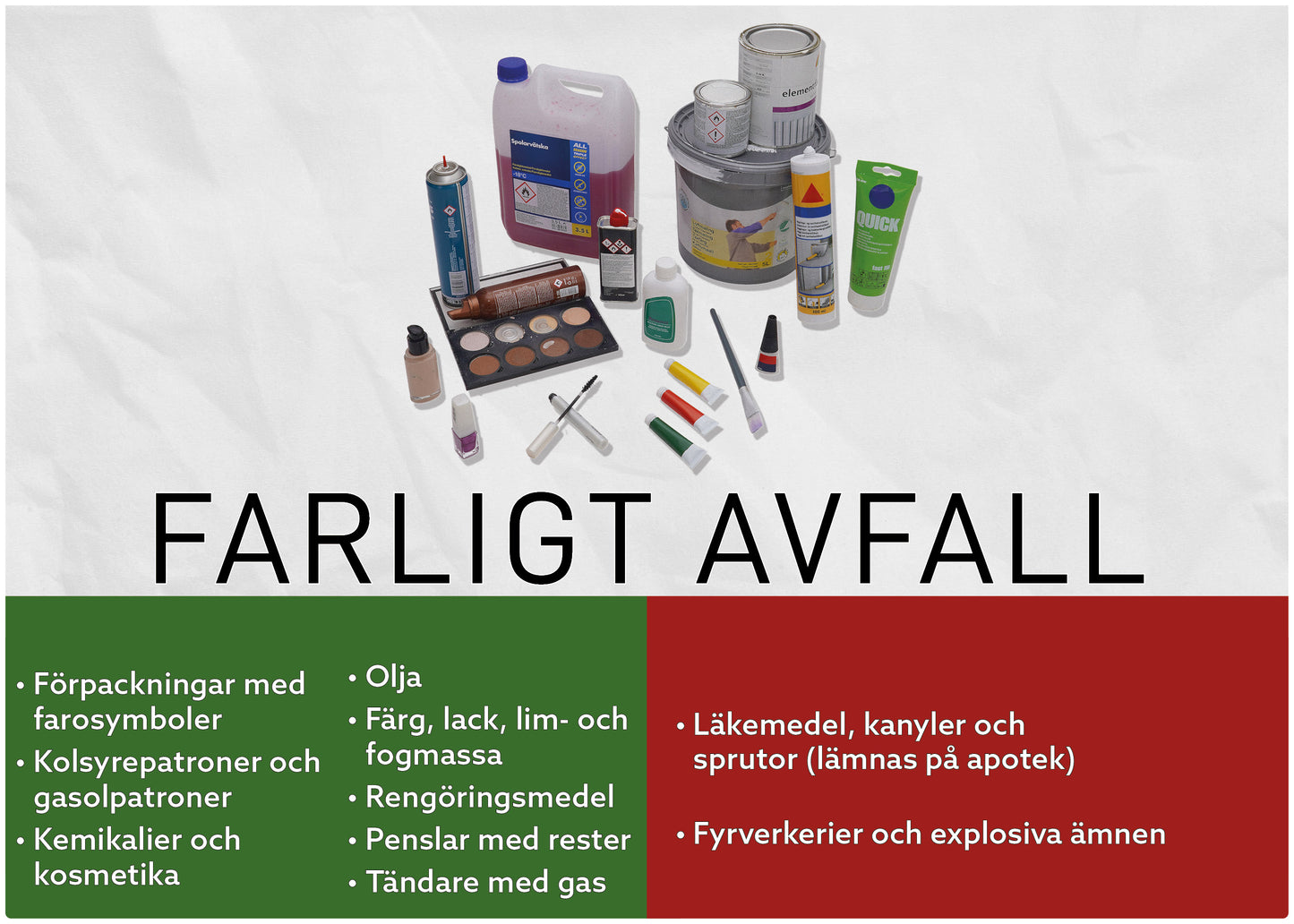 FARLIGT AVFALL