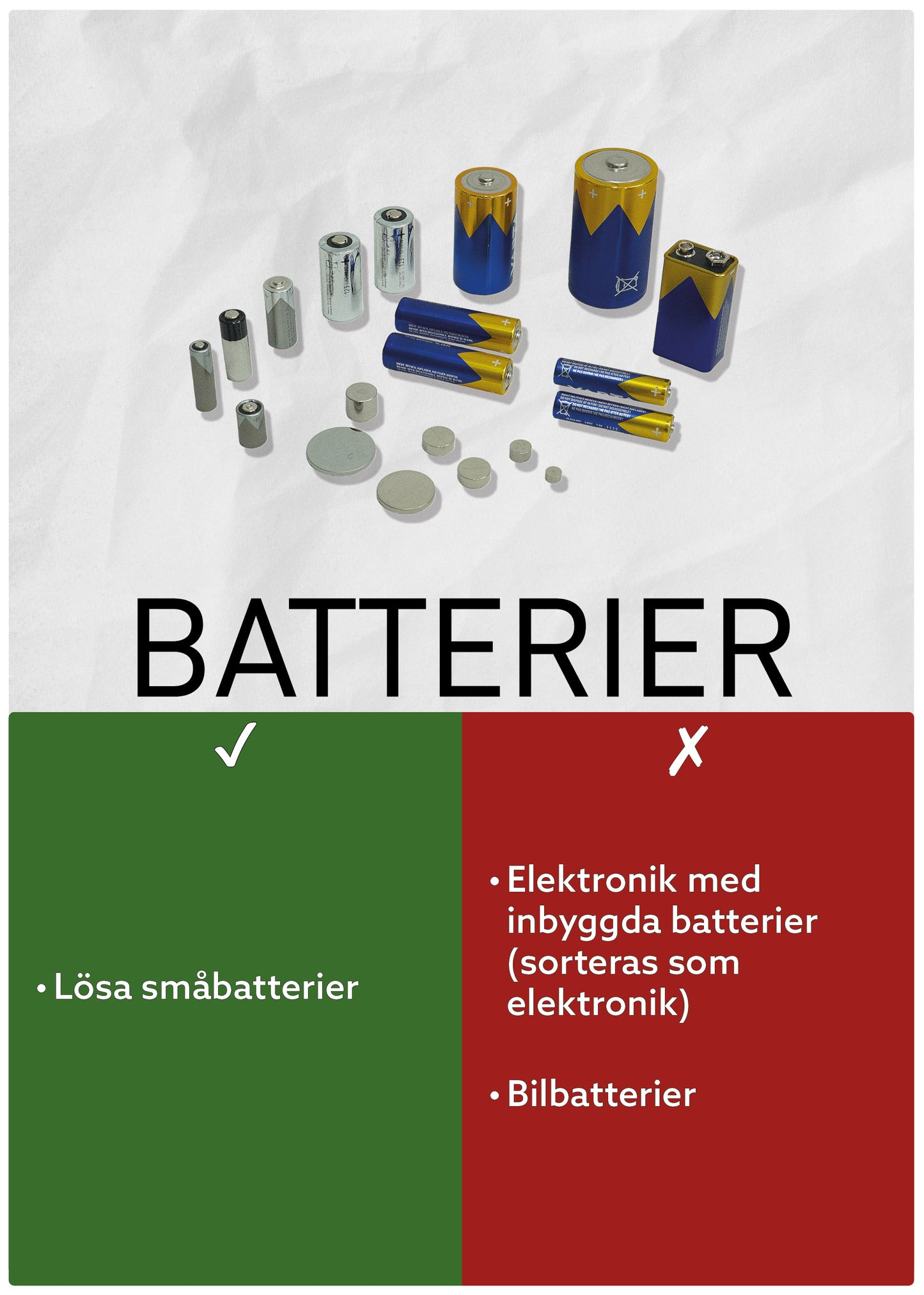 BATTERIER
