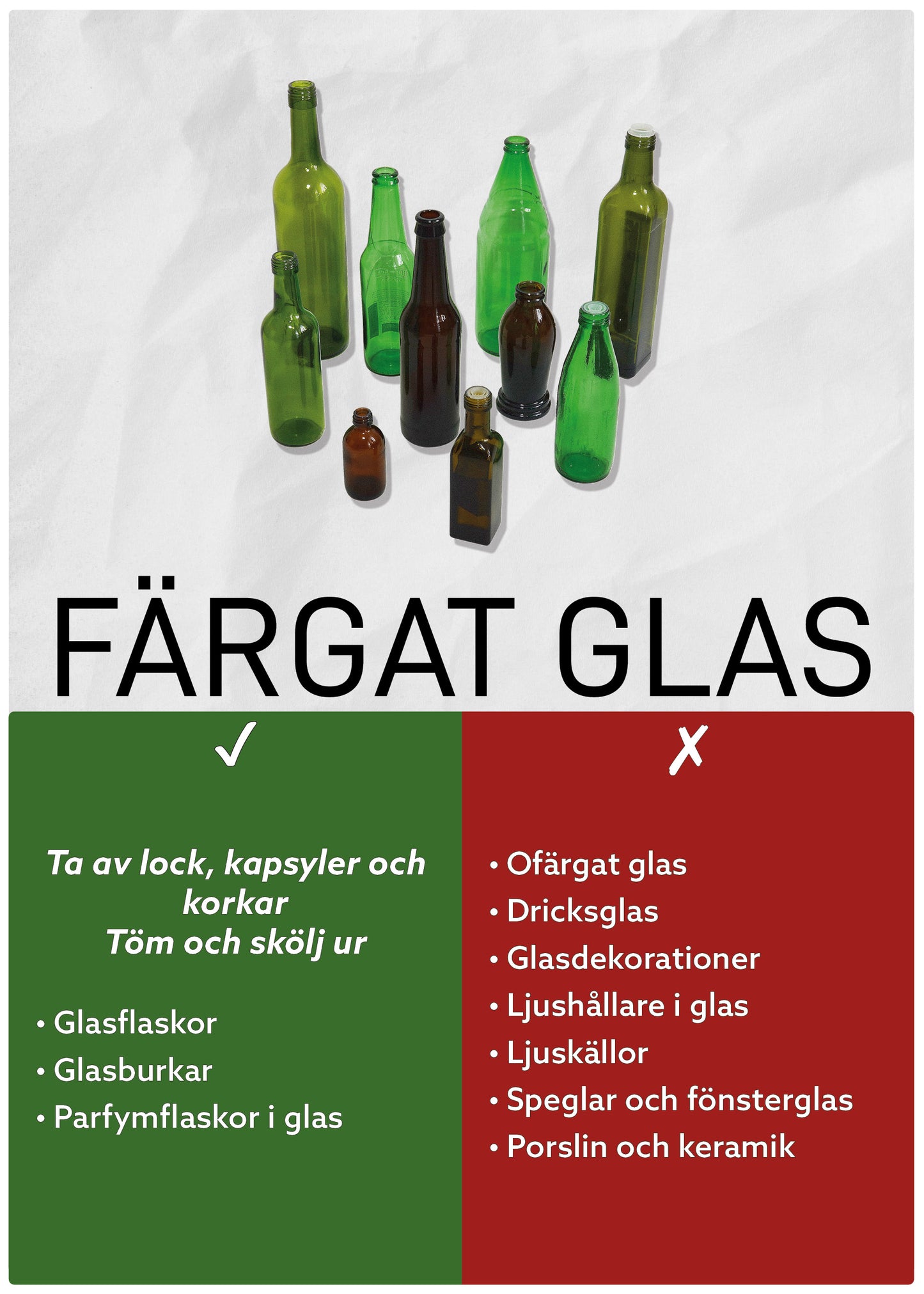 FÄRGAT GLAS