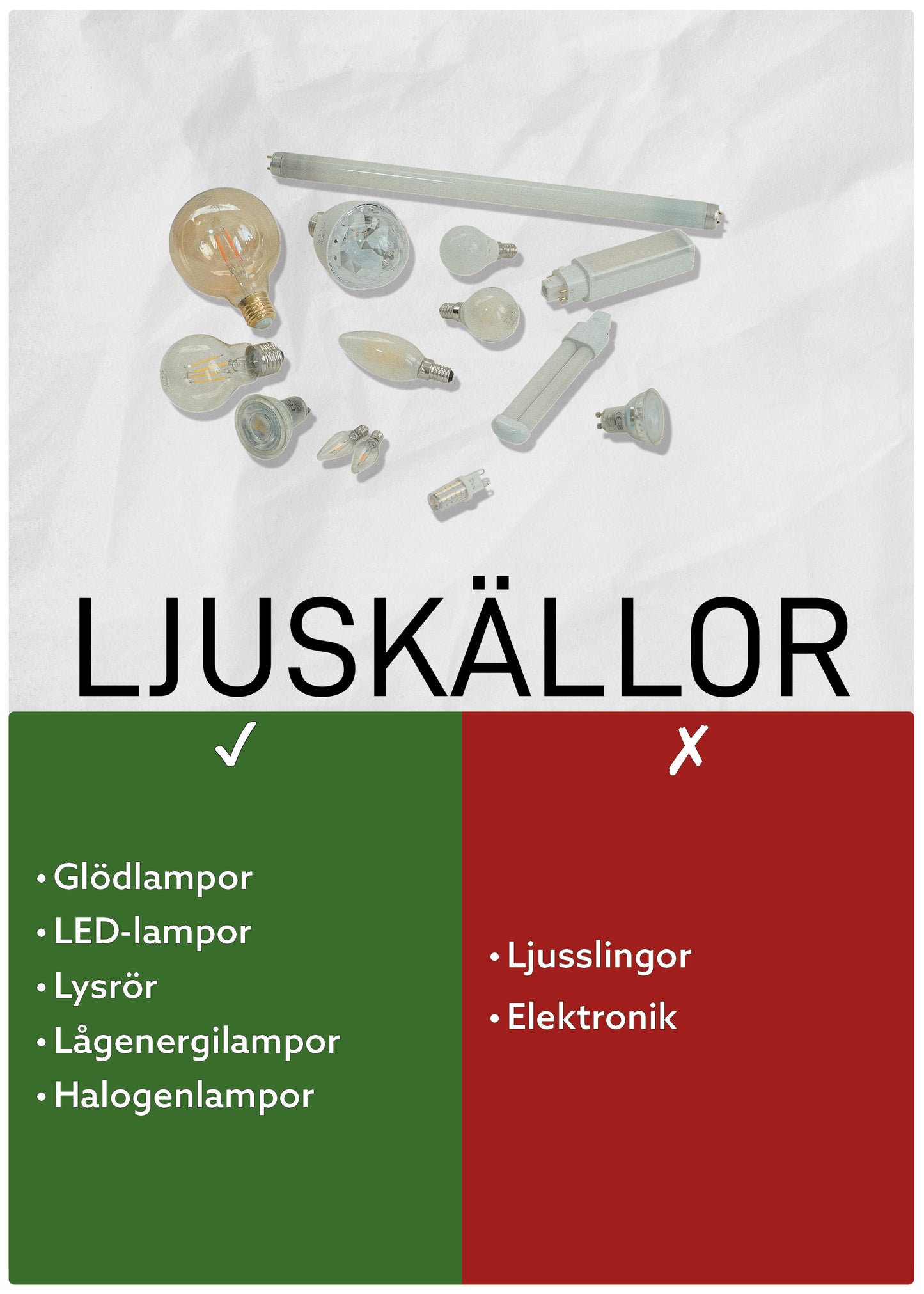LJUSKÄLLOR