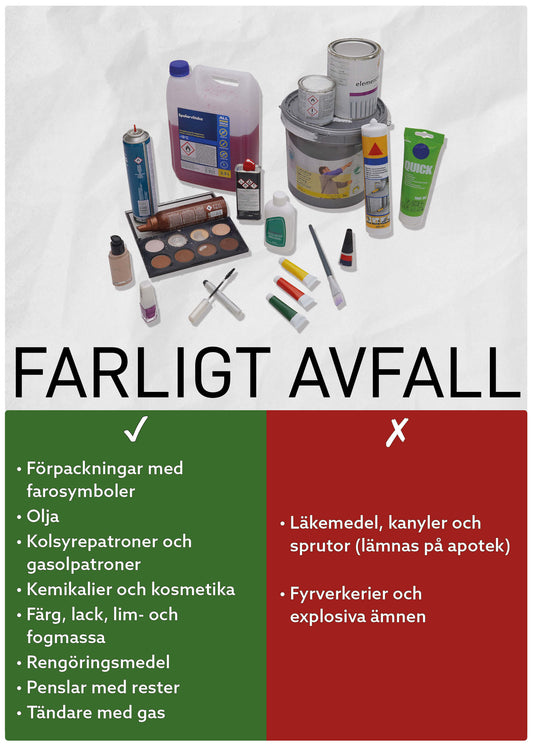 FARLIGT AVFALL