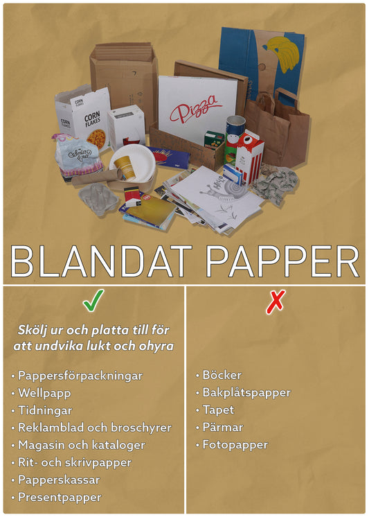 BLANDAT PAPPER