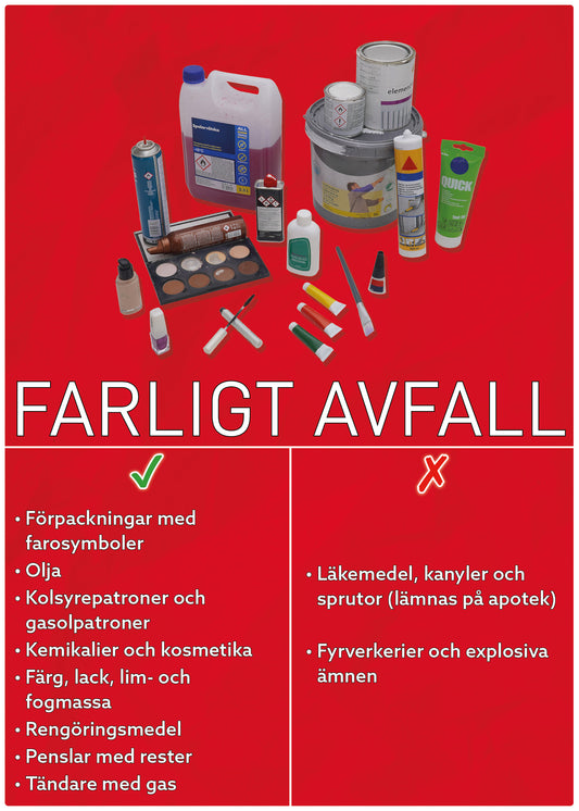 FARLIGT AVFALL
