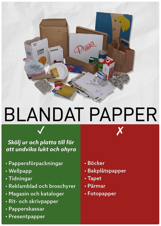 BLANDAT PAPPER