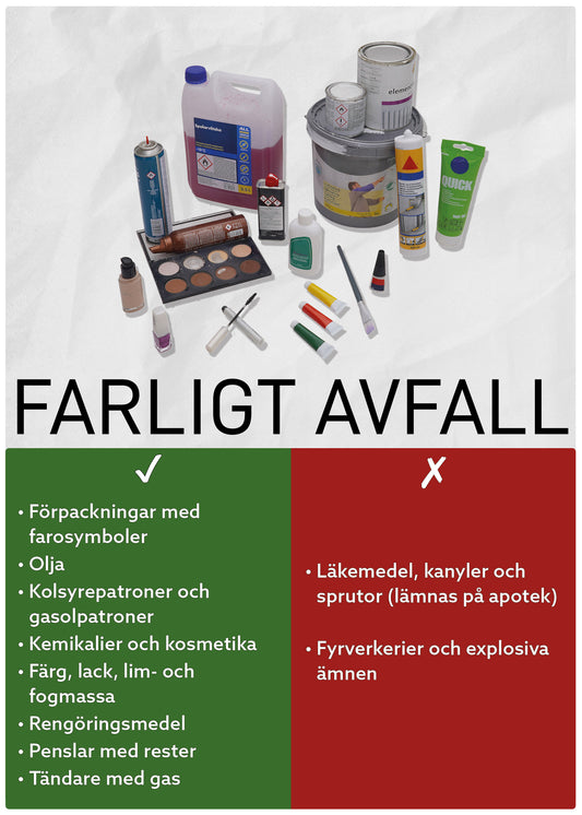 FARLIGT AVFALL